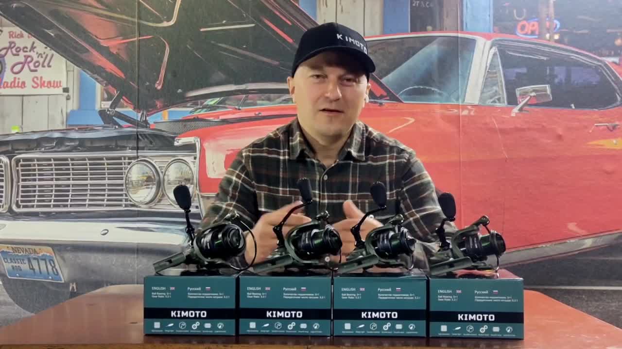 Краткий обзор на катушки KIMOTO SOLID  — от миниатюрной 1000 до самой мощной 4000.