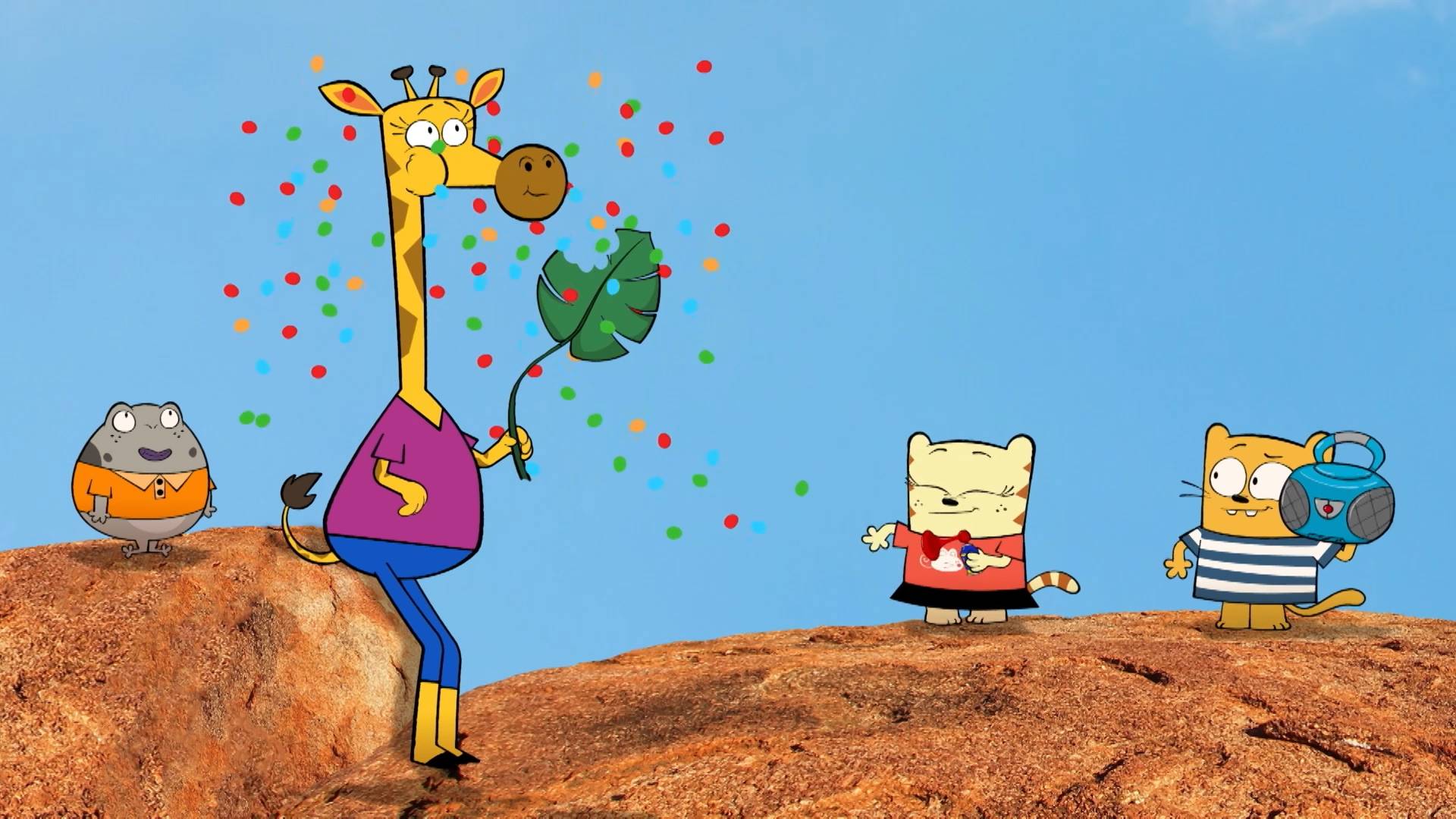 Олли и Мун,  65 серия. Веселье в Австралии