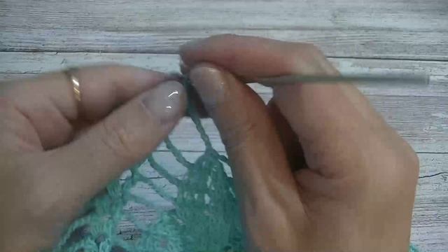 Салфетка  Дубовые листья . Часть 4.