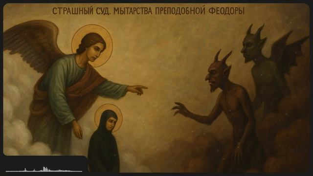 Страшный суд. Мытарства Преподобной Феодоры
