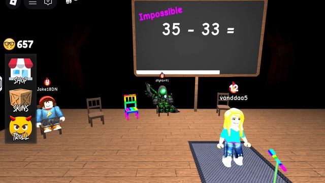 ИГРАЮ В МАТЕМАТИЧЕСКОЕ РЕШЕНИЕ! в роблоксе