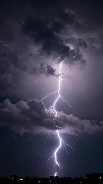 Гром и молнии: величие природы #молния #гром #природа