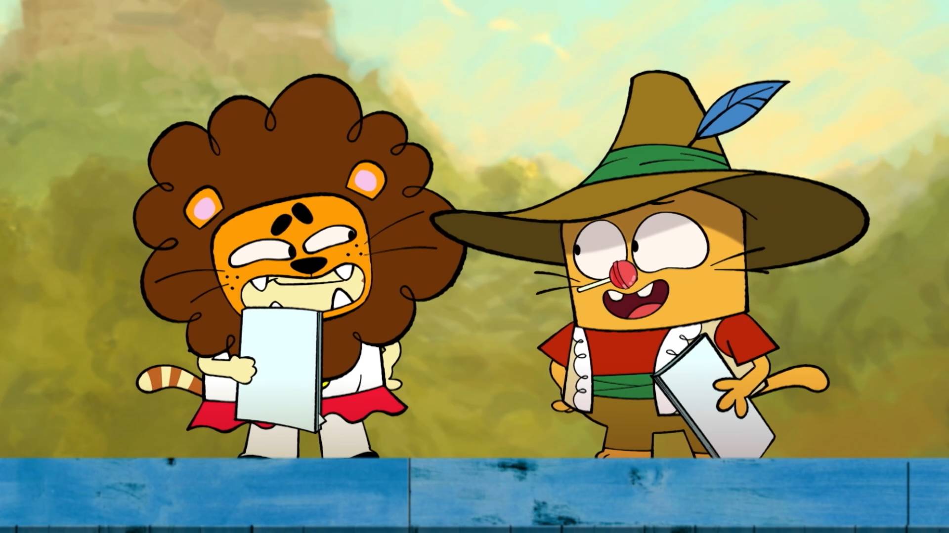 Олли и Мун,  55 серия. Гвоздь программы в Венеции