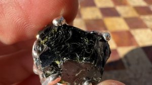 Кольцо с хромдиопсидом