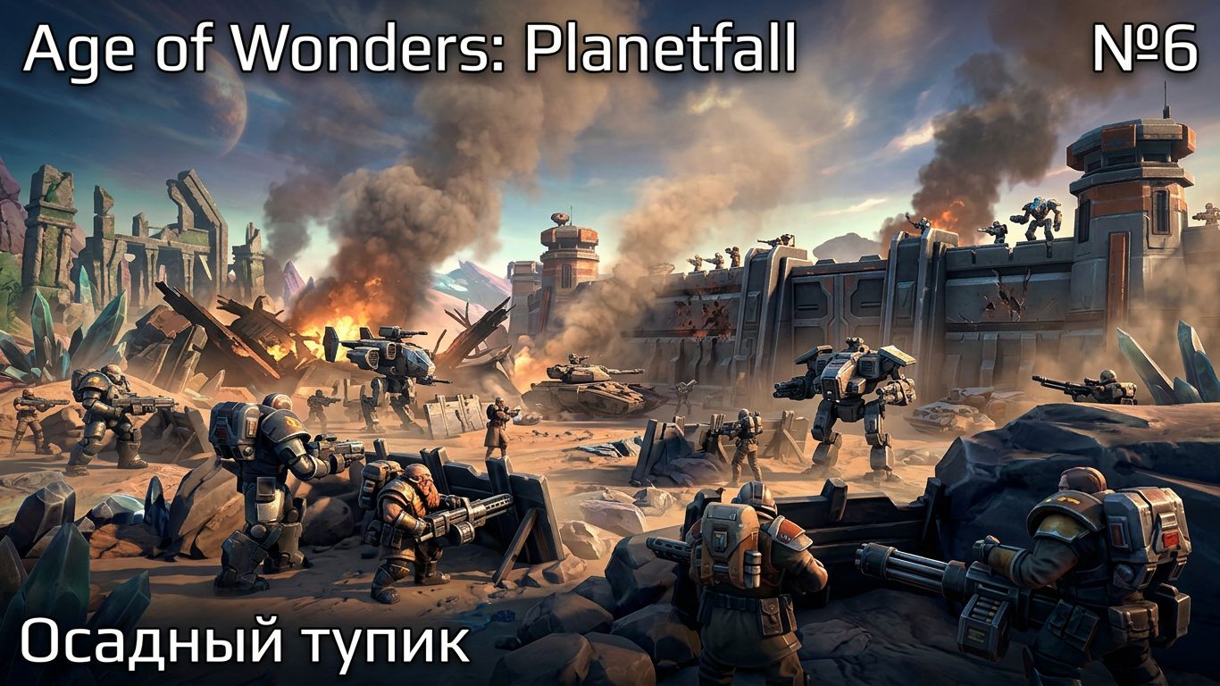 Последний штурм планеты / Age of Wonders: Planetfall: прохождение №6