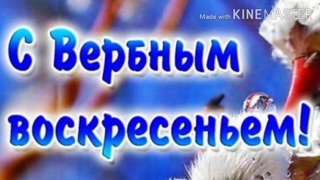 С ВЕРБНЫМ ВОСКРЕСЕНЬЕМ !🌿🕊🌿