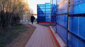 На площадку Кленовый Бульвар Бирюлёвской линии привезли тюбинги для Ольги