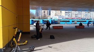 УЛИЧНЫЙ МУЗЫКАНТ. Москва...