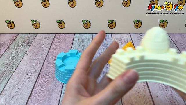 Набор формочек для песка с лопаткой 4предмета в ассортименте  - видео