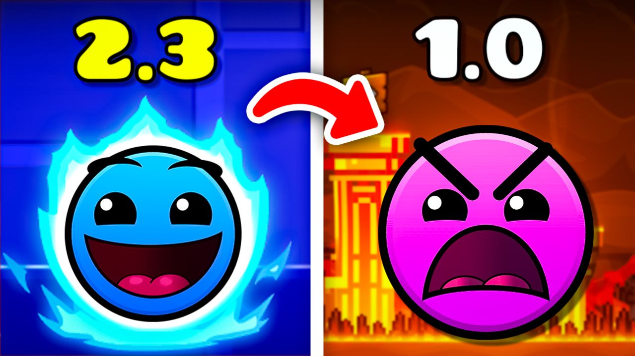 Geometry Dash, но с Каждым Уровнем ДЕКОР УХУДШАЕТСЯ