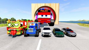 Большой и маленький автобусы Молнии Маккуина