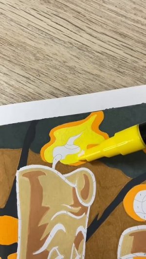 Раскраска по номерам Принцесса