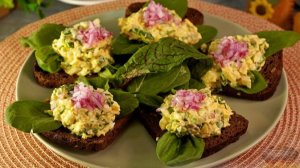 НАМАЗКА ИЗ ЯИЦ И ЧЕРЕМШИ