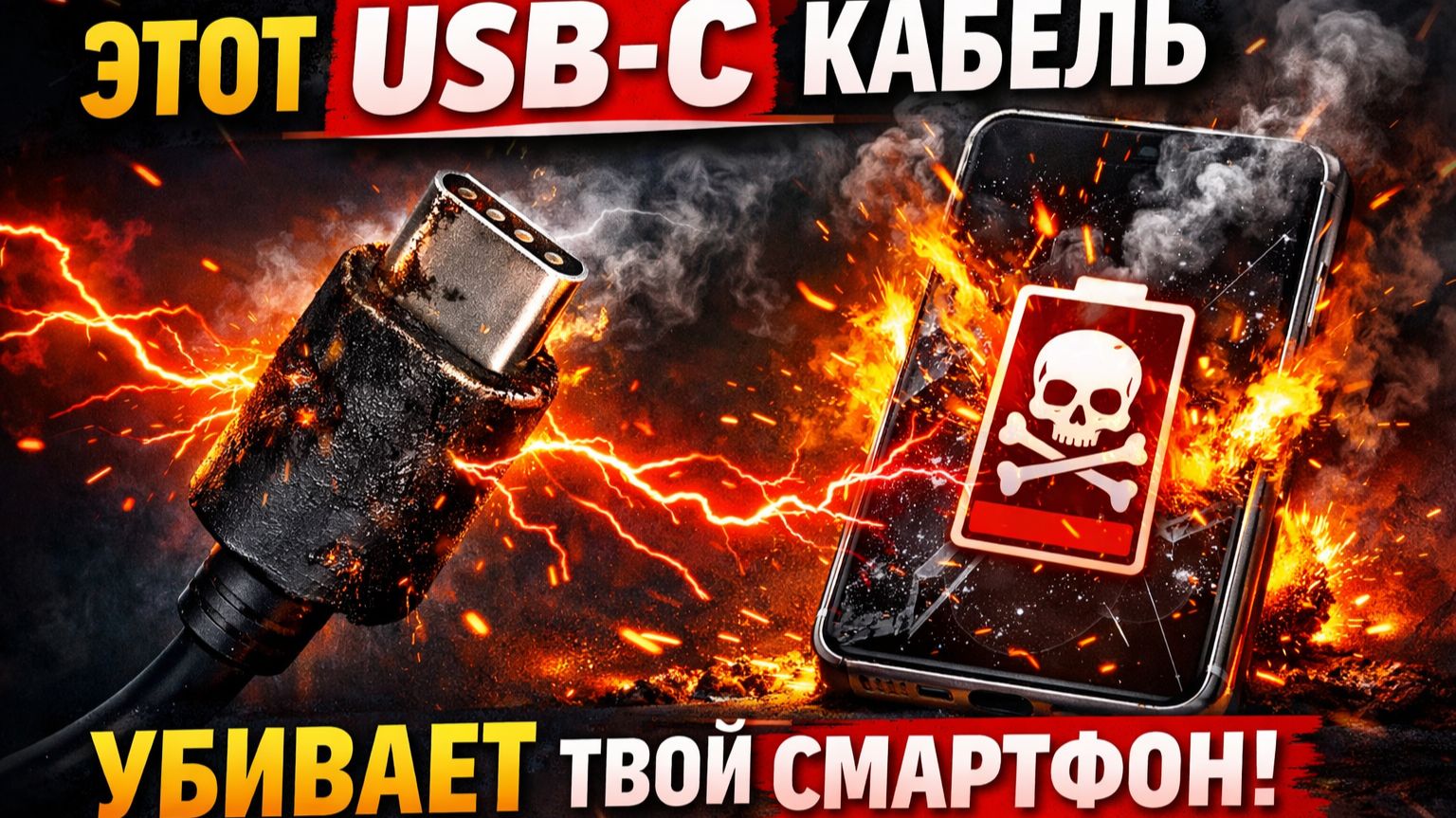 Этот USB-C Кабель Убивает Твой Смартфон