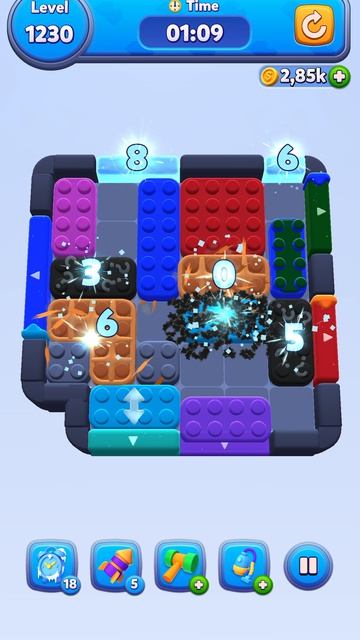 Color Block Jam 1230 Уровень