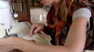 Лоскутный эфир 97. Как сшить лоскутное одеяло _Дикая Африка__ Как сделать центр одеяла _