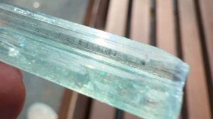 Кулон с аквамарином