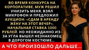 Истории из жизни| Муж решил унизить меня во время конкурса |Аудио рассказы|Жизненные истории