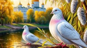 Веточка добра! С вербным воскресеньем. Красивая музыкальная открытка.