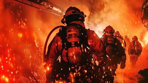 مكافحو النيران في دونباس