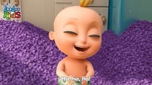 🍿 Джонни 🤴🏻Да Папа Учись   вместе с MARBLE RUN — Детские стишки и детские песенки — LooLoo Kids