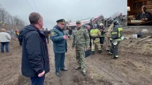 Взгляд Судьи на Сход вагонов поезда Москва - Челябинск. Поезд 302. Ульяновская Область.