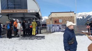 Роза Хутор,горы в апреле 2.04.26
