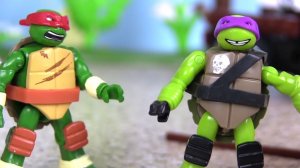 Мультики залипалки для детей про Черепашек Ниндзя.Новые приключения