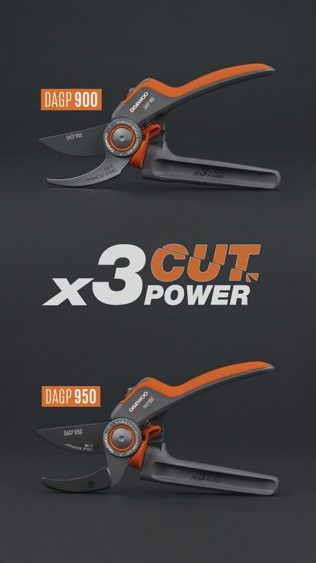 Секаторы Daewoo DAGP 900 и 950 — когда работа в саду становится легче и быстрее ✂️