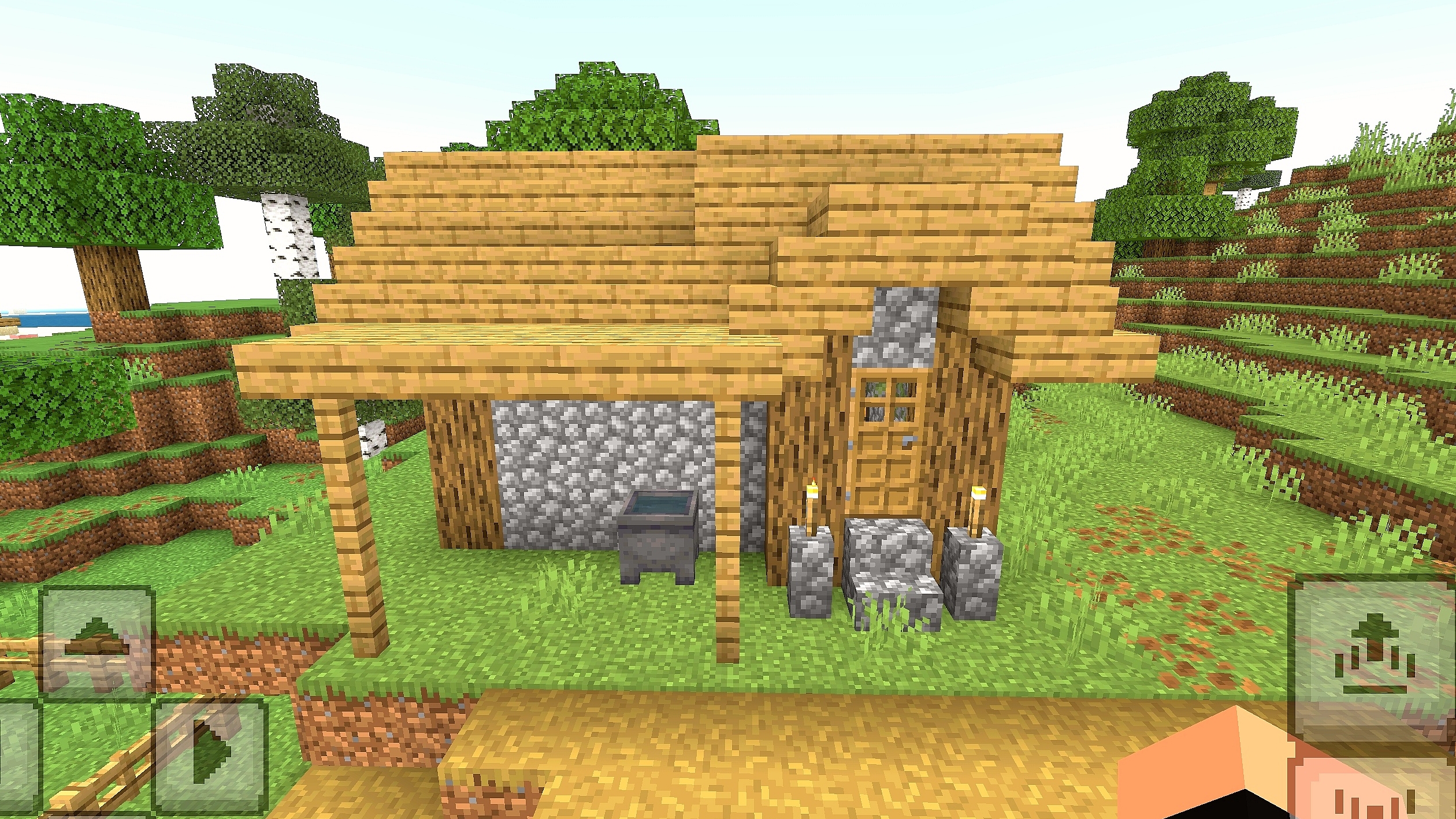 Как построить дом кожевника в Майнкрафте