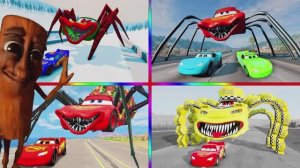 Молния Маккуин против Монстров! 🚗💥 Самая опасная музыкальная гонка в Тайлс Хоп