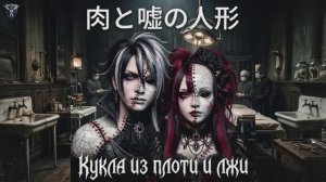 «мой японских трек в стиле (Gothic Visual Kei). песня [Кукла из Плоти и Лжи] на русский