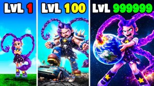 Уровень 1 до Уровня 1,000,000 Лили Лавбрейдс в GTA 5