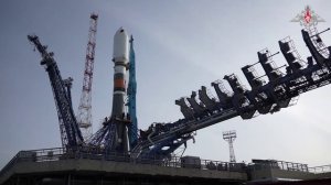 Кадры пуска ракеты-носителя среднего класса «Союз-2.1а» с разных ракурсов