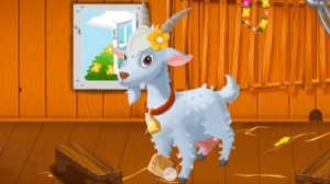 Развивающие игры для детей/ Животные/ Коза