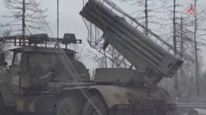 Боевая работа расчетов «Град»