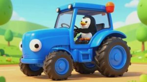 Синий трактор мультик