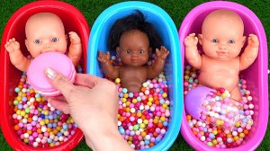 Мультики для девочек. Пупсики и разноцветные конфеты. Мультики для детей