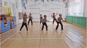 Фитнес-аэробика "Мадагаскар" Старшая группа "Почемучки"