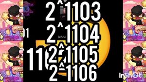взрыв скорость 2^1111 до 2^1120 ( я ошибся много раз )