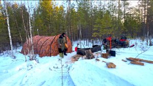 ИСКАЛИ, БУРИЛИ, РЫБАЦКОЕ СЧАСТЬЕ НАХОДИЛИ | ТРУДОВАЯ РЫБАЛКА | ЖИВЕМ В ТАЙГЕ.