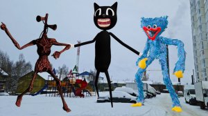 Сиреноголовый против Картун Кэт и Хагги Вагги