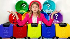 7 секретных комнат супергероев | Приключение в цветном капсульном отеле