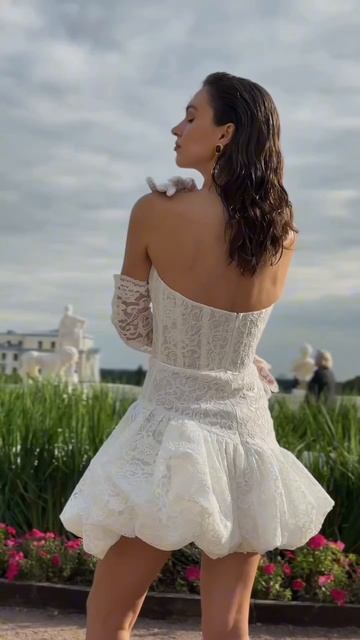 Свадебное платье Ласточка из коллекции «Навстречу мечте» 2026 от бренда Анна Кузнецова