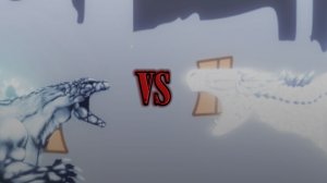 снежная годзилла против шимо