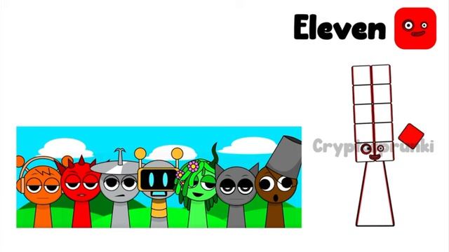Sprunki Numberblocks 11
