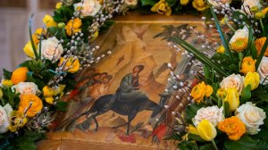 Литургия. Неделя ваий. Вход Господень во Иерусалим