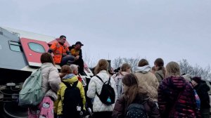 Число пострадавших при сходе вагонов под Ульяновском увеличилось до 35