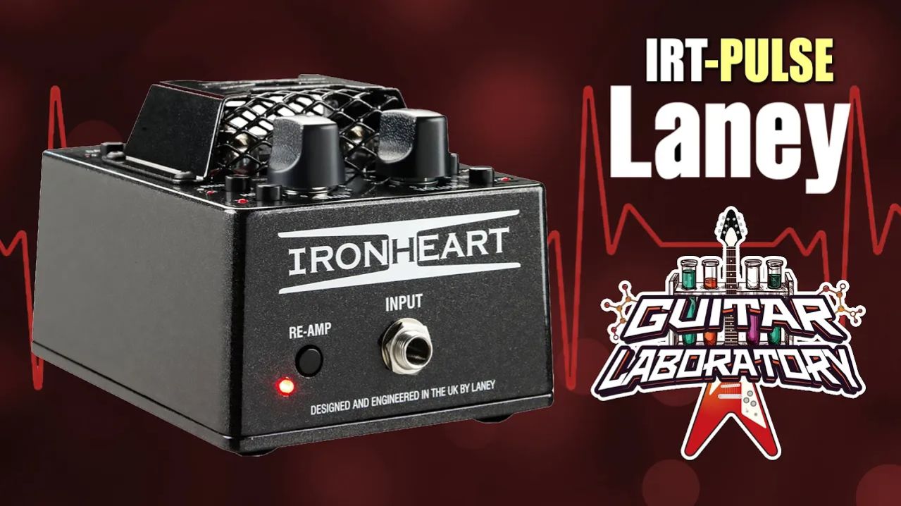 Ламповый гитарный преамп LANEY IRT-PULSE с USB-интерфейсом