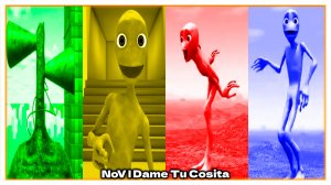 Зелёный Человек Танцует Dame Tu Cosita Music Video 2026 Гумибер и Сиреноголовый #111 в Tiles Hop